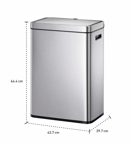 Obsessions Eko Sensor Bin 45L, Metallic