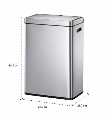 Obsessions Eko Sensor Bin 45L, Metallic