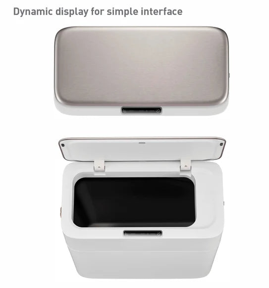 Obsessions Eko Sensor Bin 8L, White