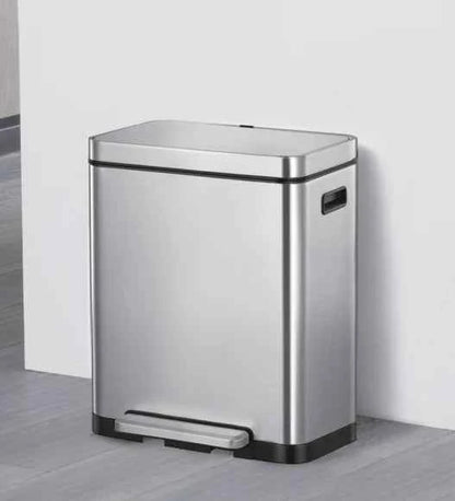 Obsessions Eko X Cube Dustbin 20L, Metallic