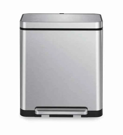 Obsessions Eko X Cube Dustbin 20L, Metallic