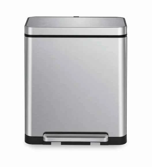Obsessions Eko X Cube Dustbin 20L, Metallic