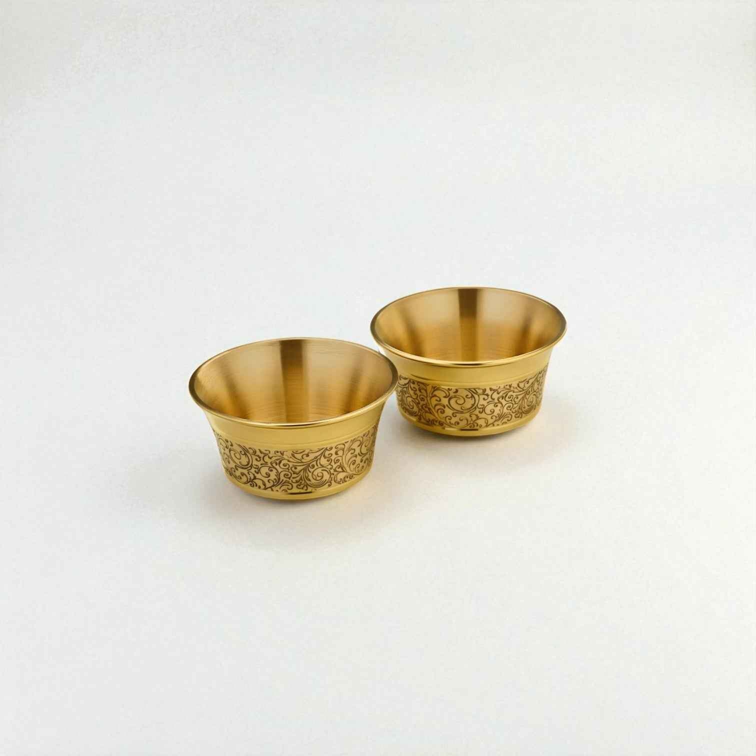 Good Luck Pure Brass Thali Dinner Set, 6 pcs