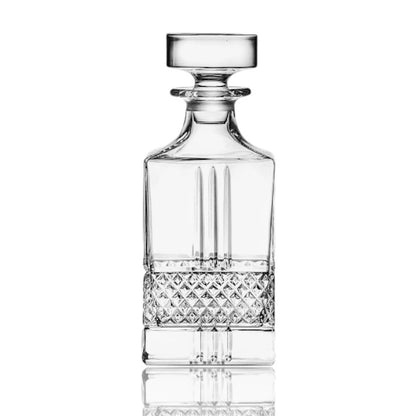 RCR Brillante whiskey decanter featuring a stylish design and exquisite craftsmanship for elegant serving