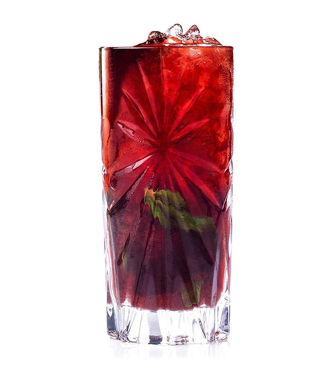 RCR Oasis Highball Tumbler Glass, 360ml, Set of 6