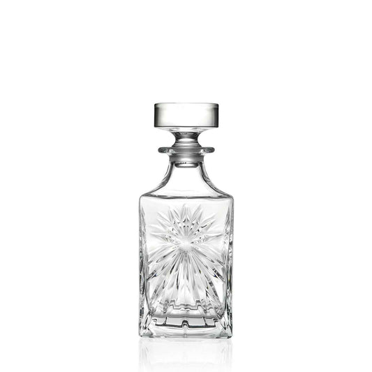 RCR Oasis Crystal Glass Whiskey Decanter Bottle, 850ml