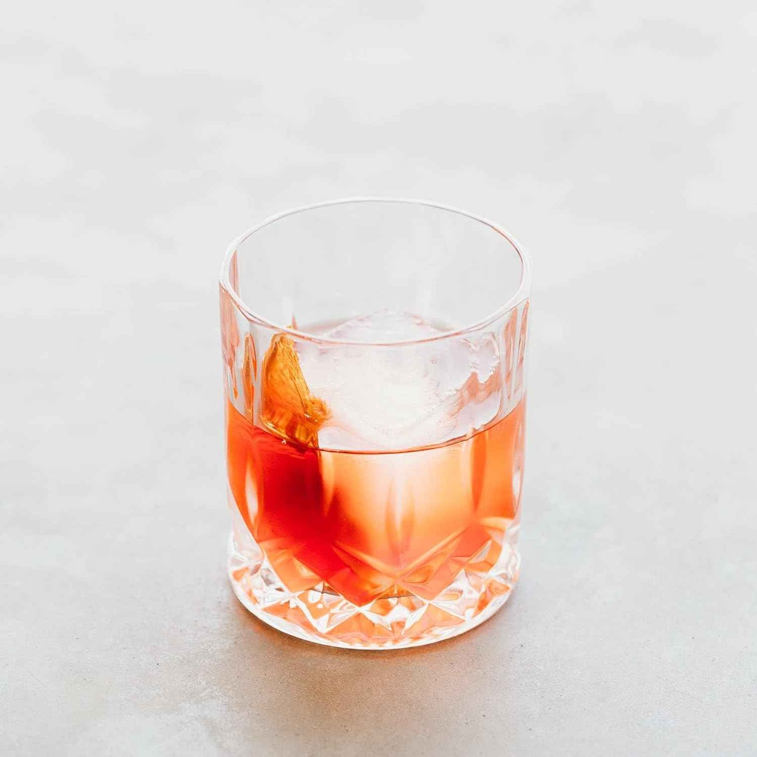 RCR Opera DOF Crystal Whiskey Glasses, 300ml, Set of 6