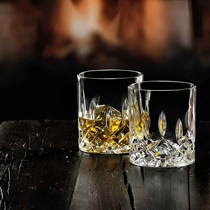 RCR Opera DOF Crystal Whiskey Glasses, 300ml, Set of 6
