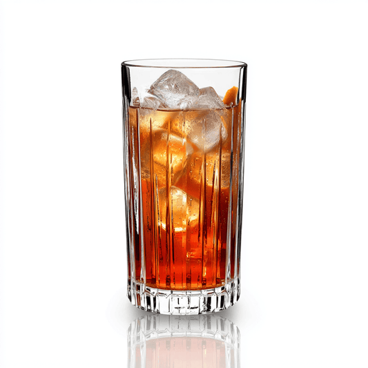 Main product photo of the RCR Timeless clear cocktail glasses set with a white background