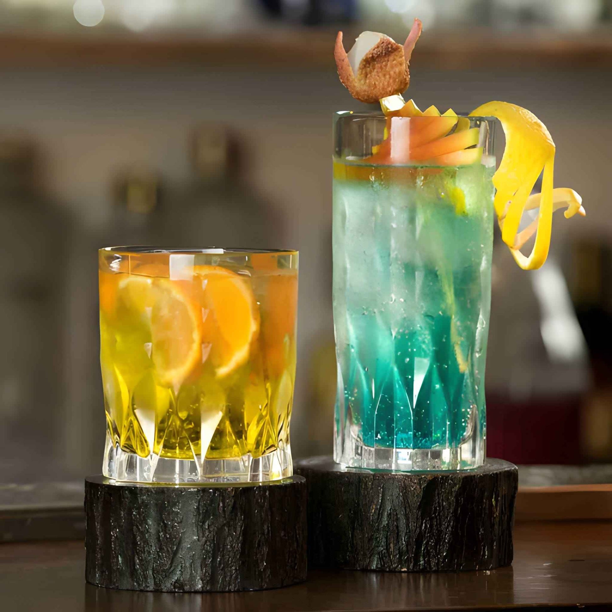 RCR Marilyn DOF Crystal Whiskey Glasses, 340ml, Set of 6