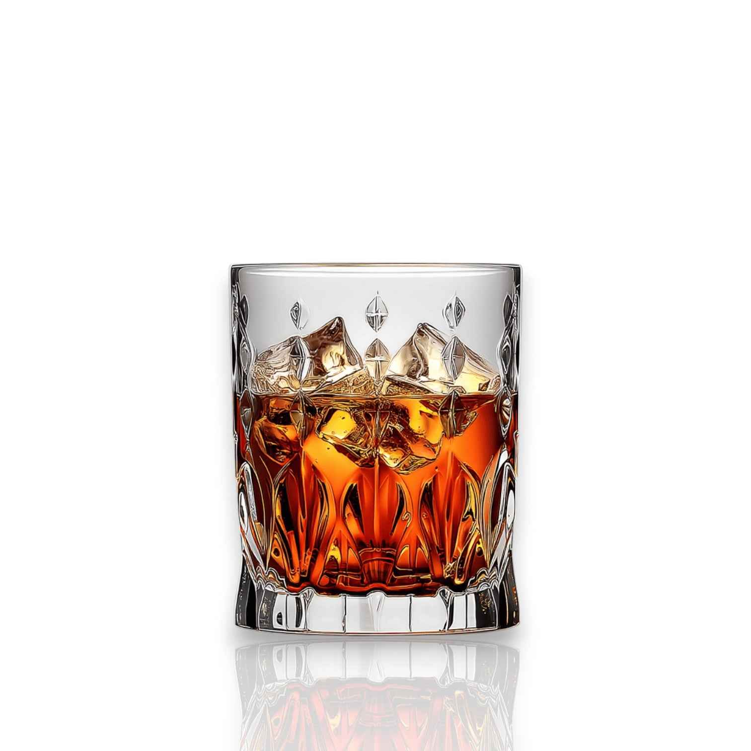 RCR Marilyn DOF Crystal Whiskey Glasses, 340ml, Set of 6