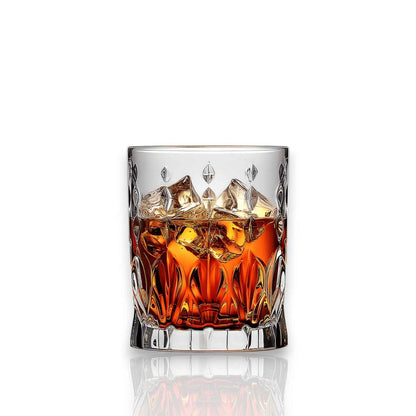 RCR Marilyn DOF Crystal Whiskey Glasses, 340ml, Set of 6