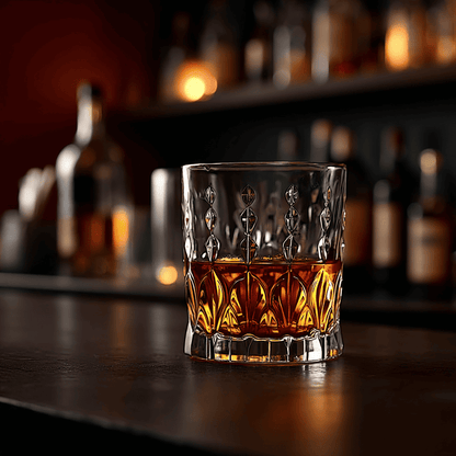 RCR Marilyn DOF Crystal Whiskey Glasses, 340ml, Set of 6