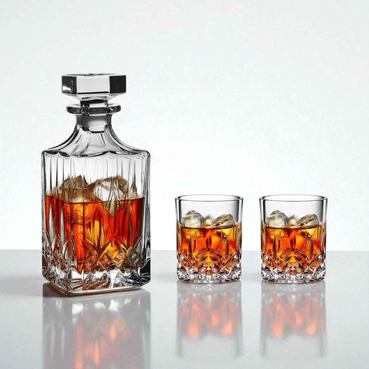 RCR Opera 7 pcs Whiskey Set with 1 Decanter & 6 glasses