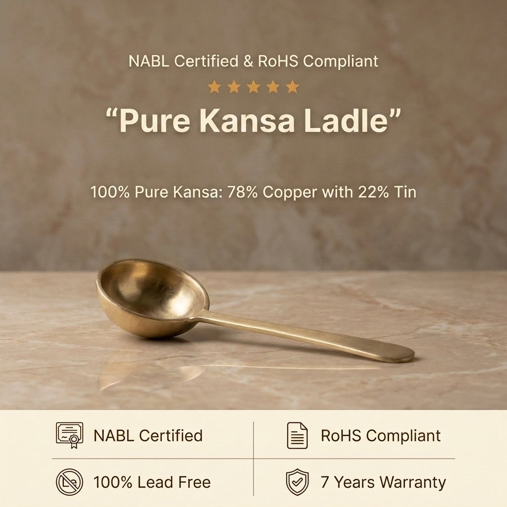 Pure Kansa Ruby Liquid Serving Spoon banner