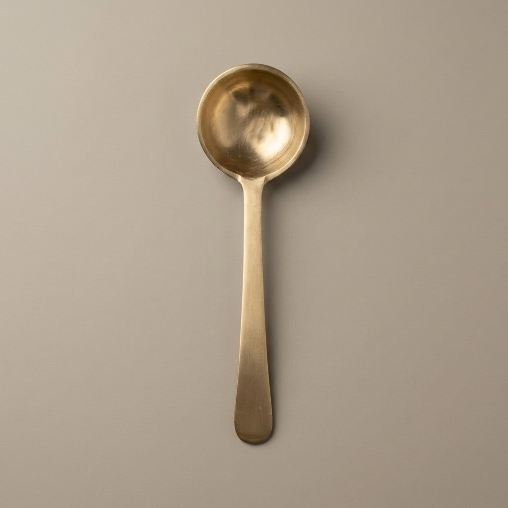 Pure Kansa Serving Spoon Ruby, Dessert Liquid Large