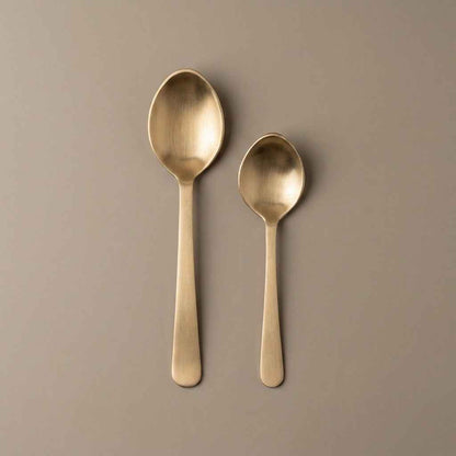 Pure Kansa Serving Spoon Ruby, Oval Large