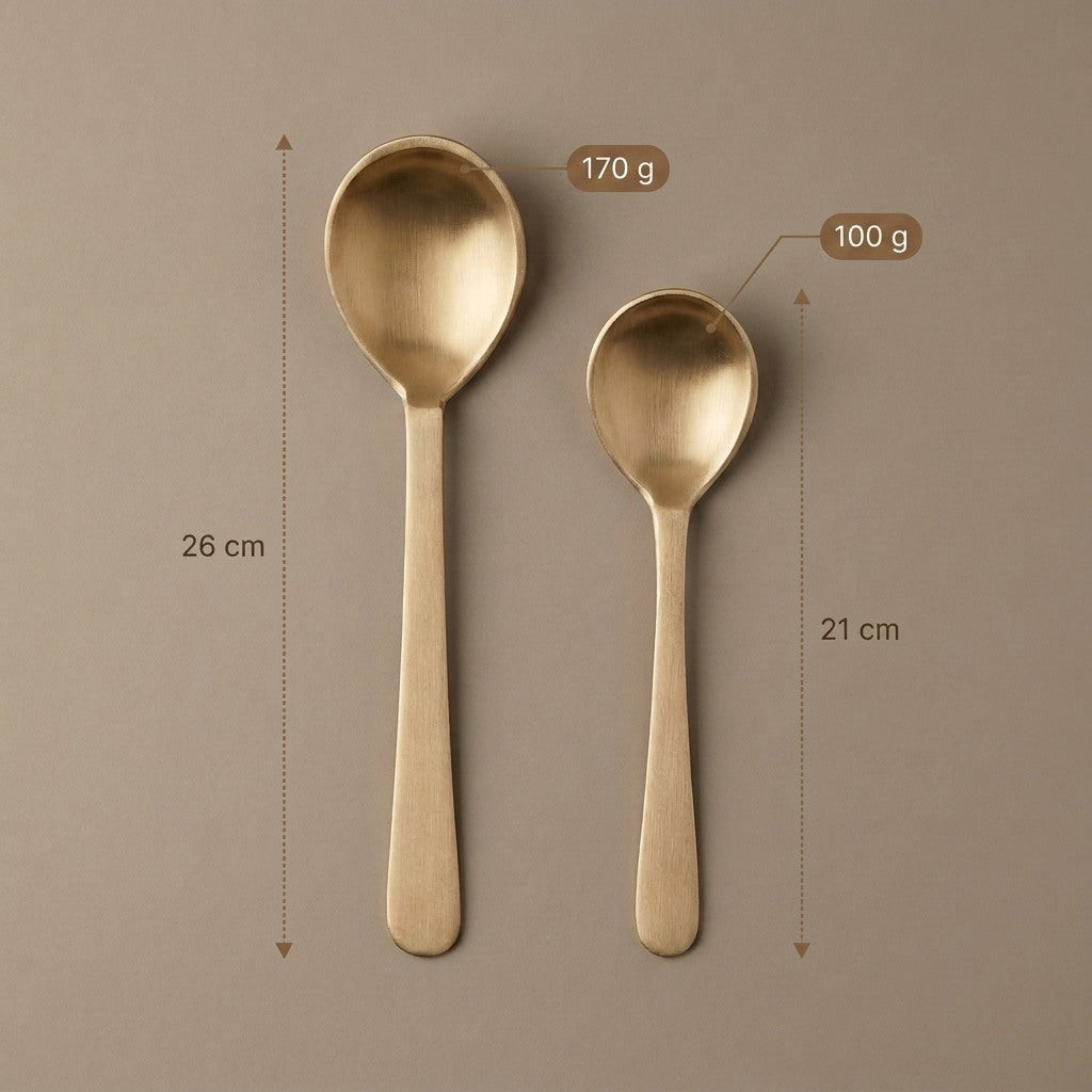 Ruby Round Serving Spoon dimensions and weight