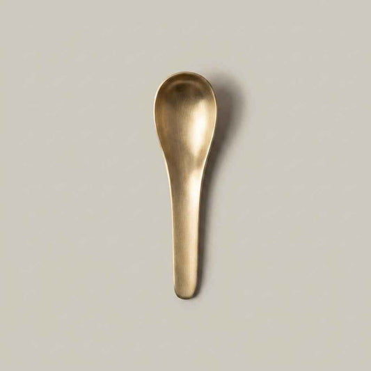 Pure Kansa Deep Soup Spoon, Matte Finished