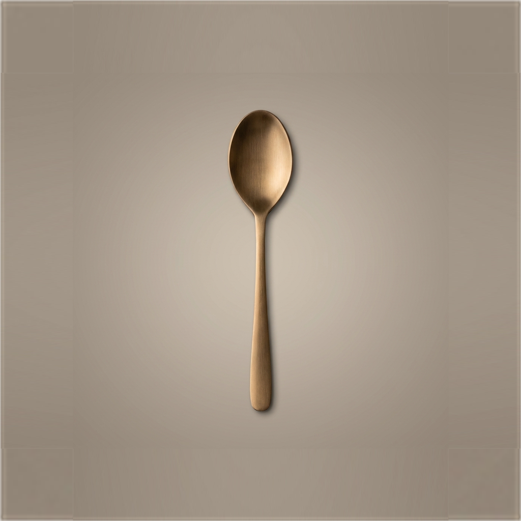 Pure Kansa Baby Spoon, Matte Finished - hero shot