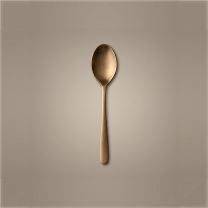 Pure Kansa Baby Spoon, Matte Finished - hero shot