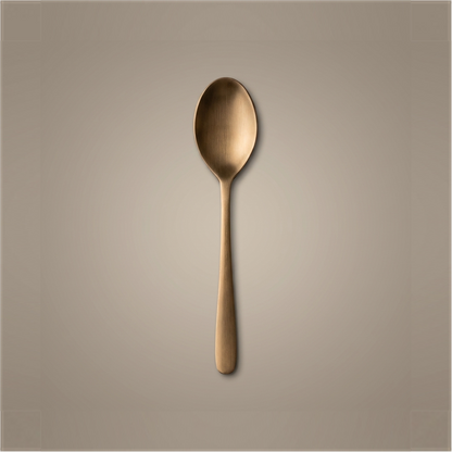 Pure Kansa Regular Spoon, Matte Finished - hero shot