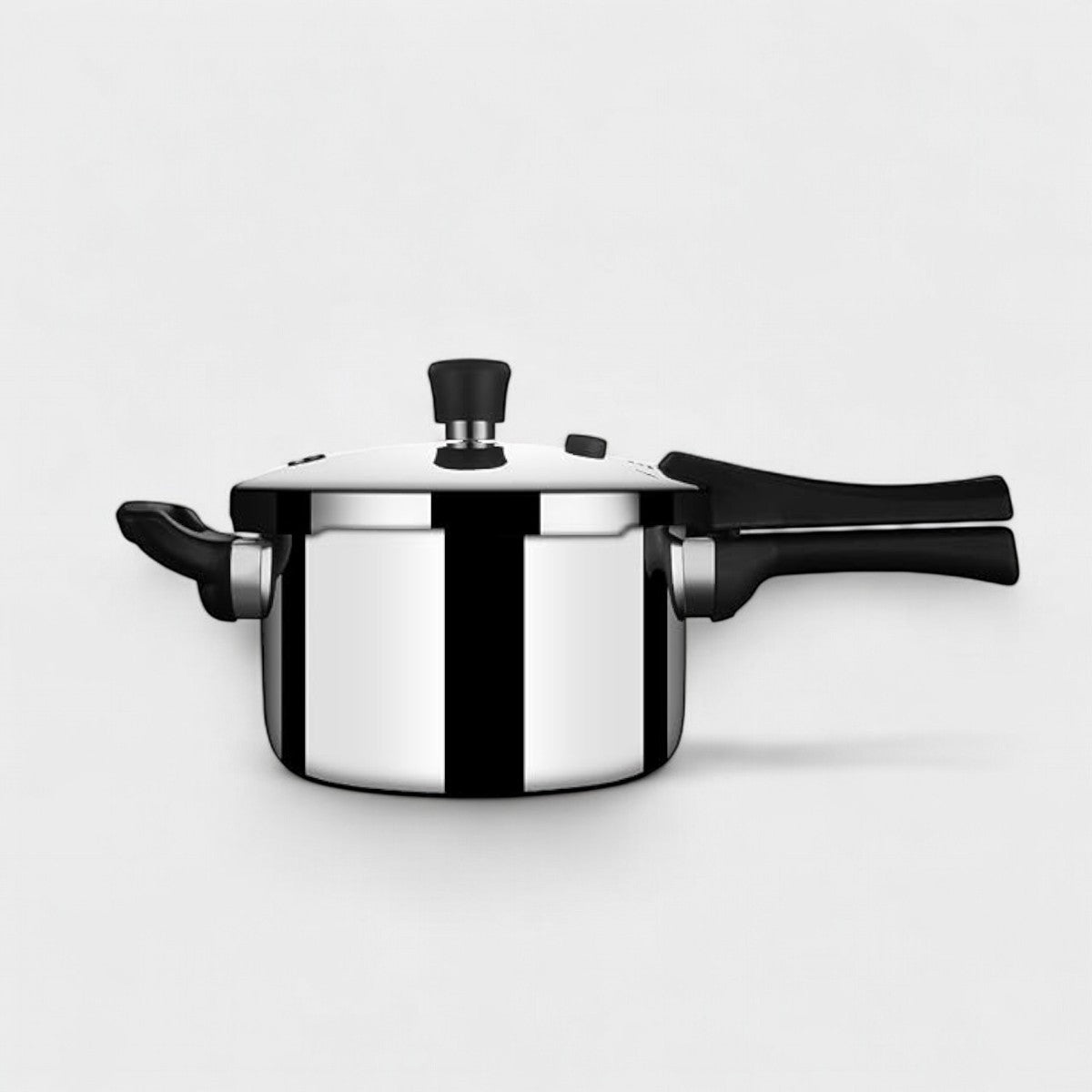 Stahl Xpress Triply Pressure Cooker 3 liter Tall with a durable design and easy-grip handles