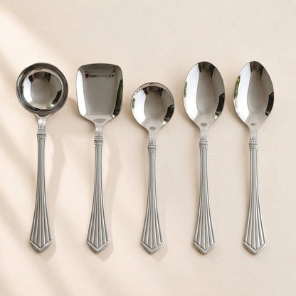 Kishco Symphony 5 piece stainless steel serving set