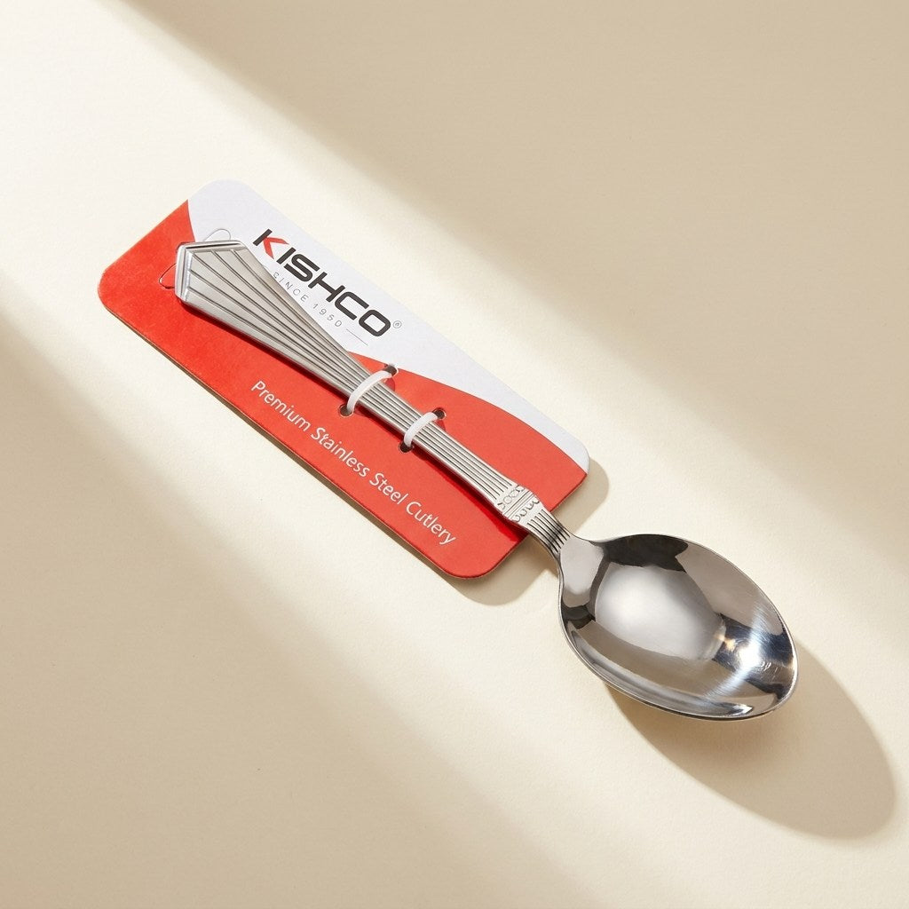 Kishco Symphony Serving Spoon, Oval, in packaging