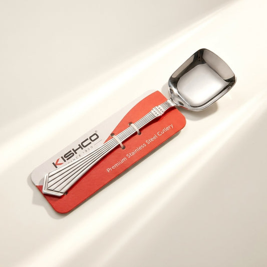 Kishco Symphony Serving Spoon, Square, in packaging