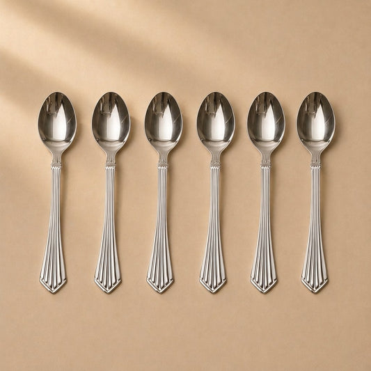 Kishco Symphony Stainless Steel Soup Spoon, Set of 6