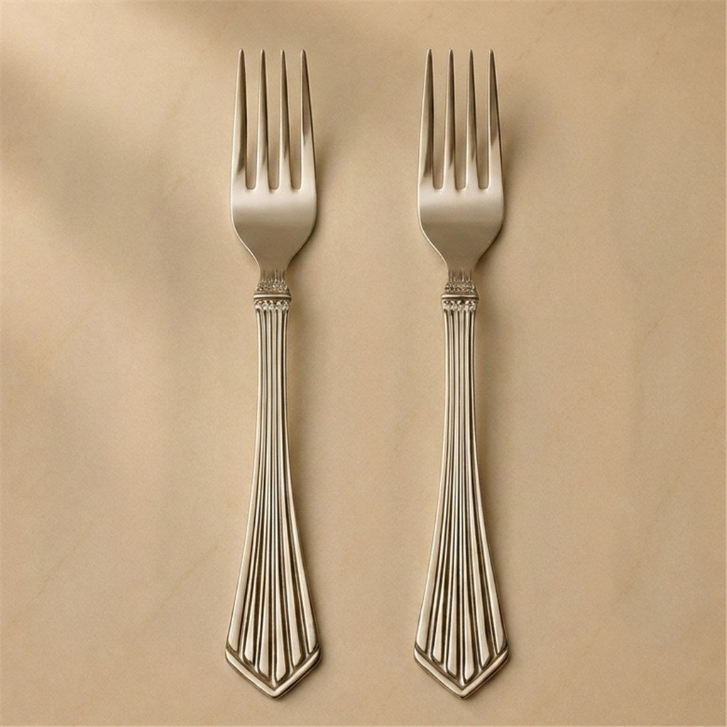 Kishco Symphony Stainless Steel Table Fork, Set of 2