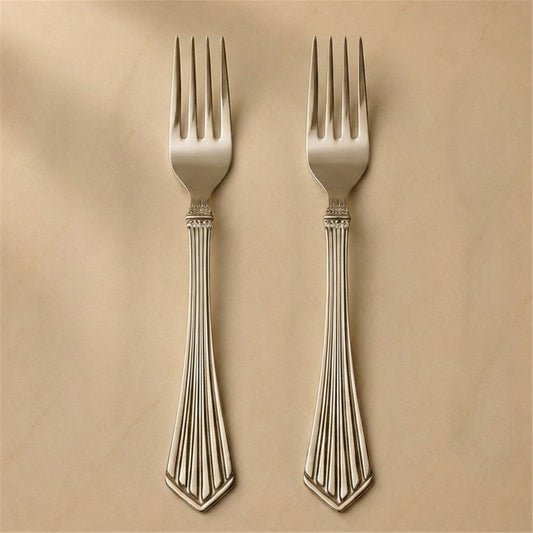 Kishco Symphony Stainless Steel Table Fork, Set of 2