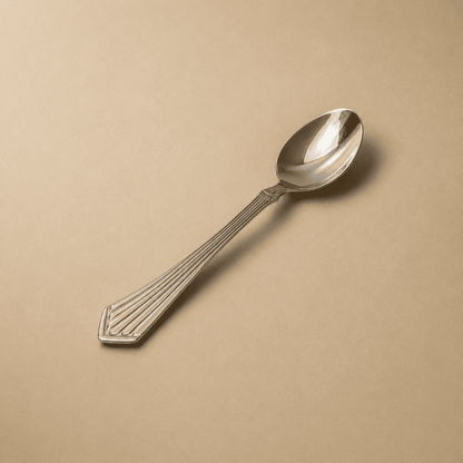 Kishco Symphony Dinner Spoon, single piece, side view