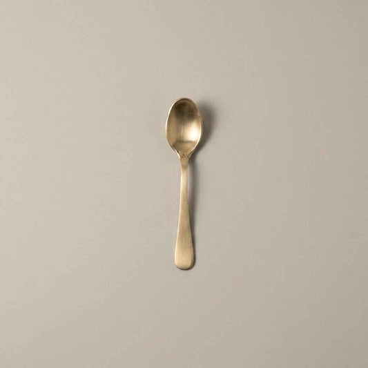 Pure Kansa Tea Spoon, Matte Finished