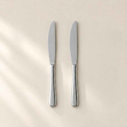 Kishco Cutlery Ultima Deluxe Stainless Steel All Purpose / Dinner Knife, Set of 2