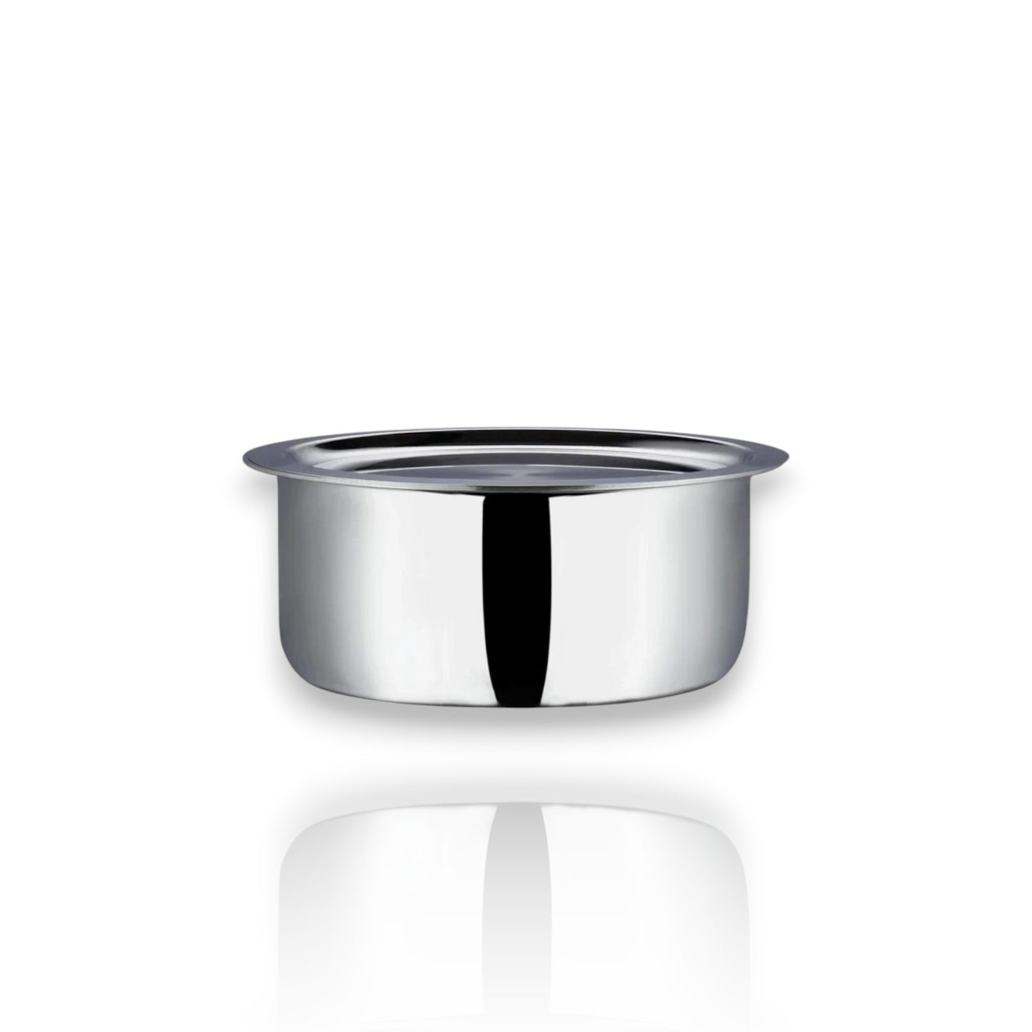 Vinod Platinum Triply Stainless Steel Patila Tope 20cm 3.5L with a sleek design for efficient cooking