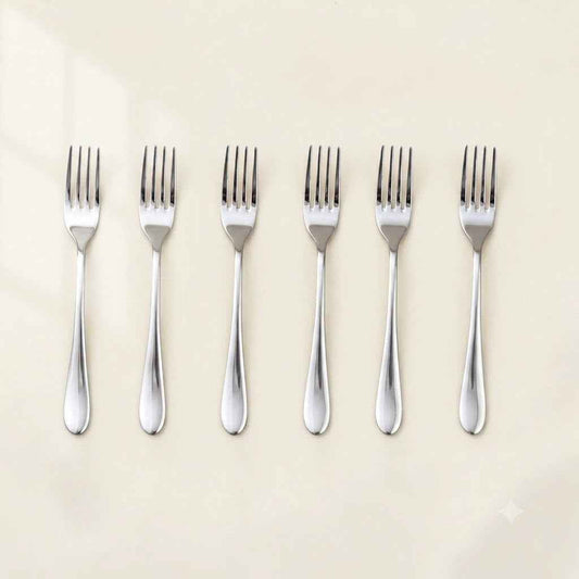 Kishco Cutlery Windsor Stainless Steel Baby Fork, Set of 6