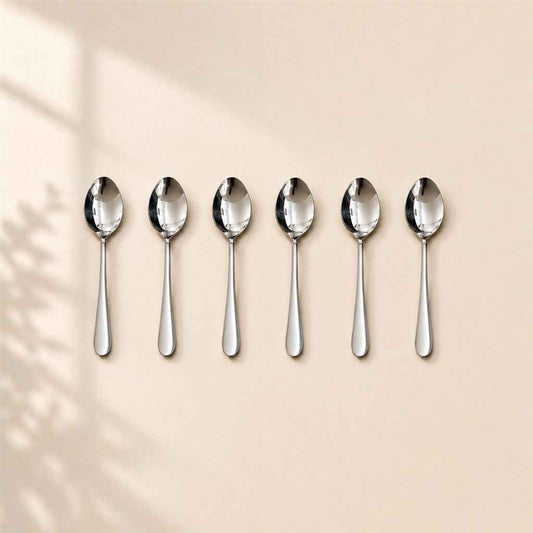 Kishco Cutlery Windsor Stainless Steel Coffee Spoon, Set of 6