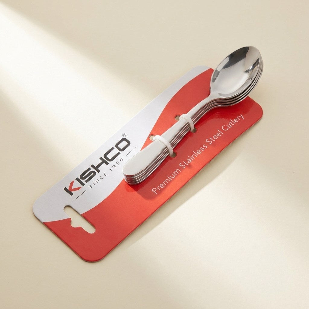 Kishco Windsor Coffee Spoon, set of 6, in packaging