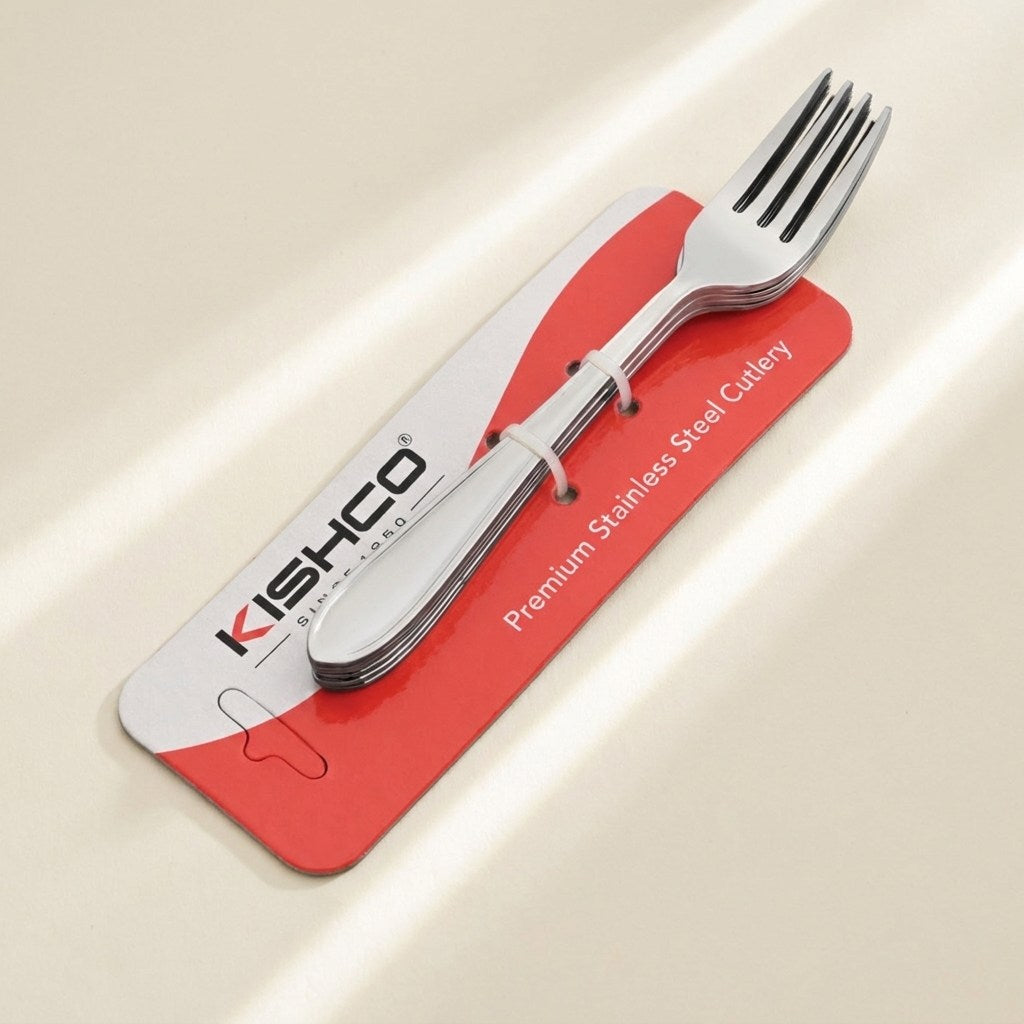 Kishco Windsor Dinner Fork, set of 6, in packaging