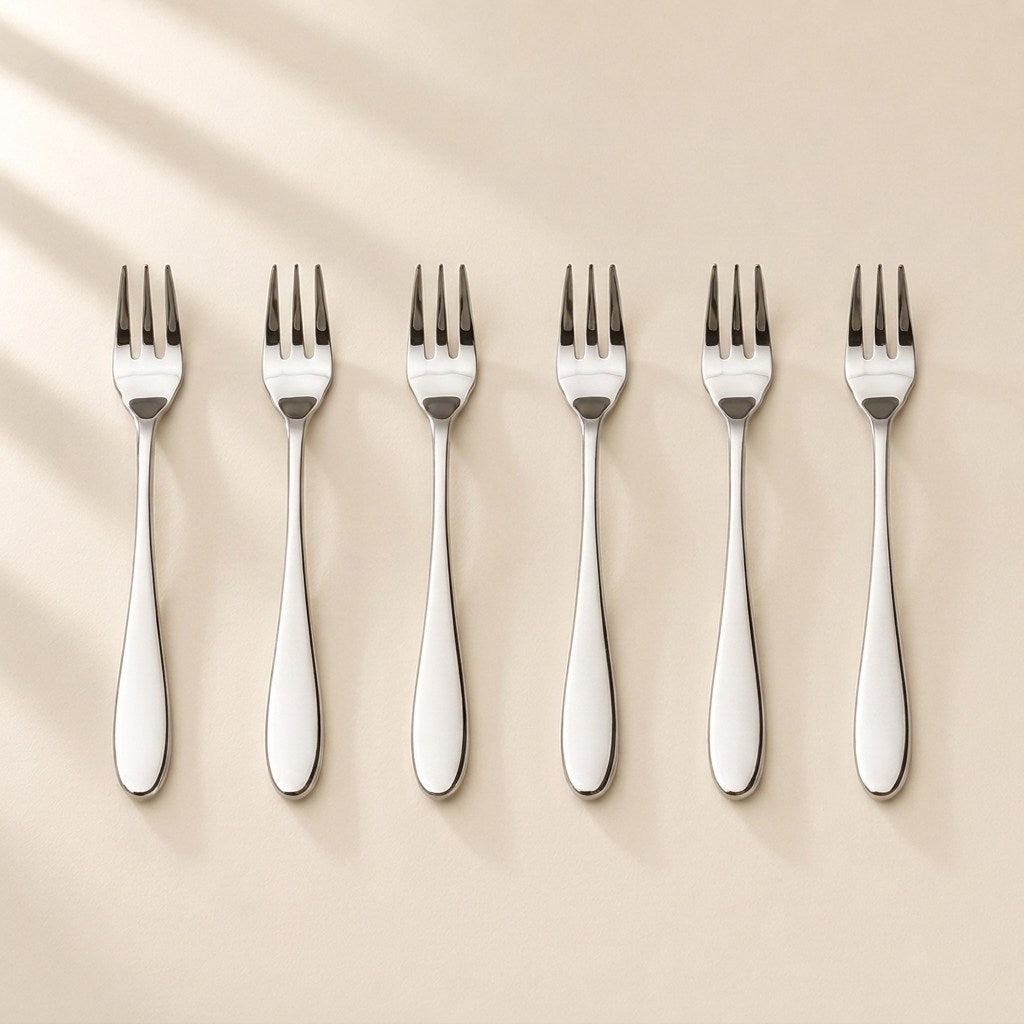 Kishco Windsor Fruit / Shrimp Fork, set of 6
