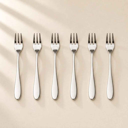 Kishco Cutlery Windsor Stainless Steel Fruit / Shrimp Fork, Set of 6