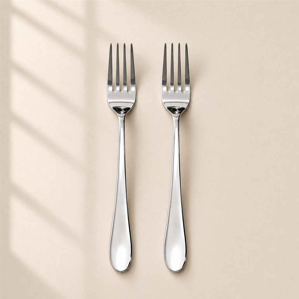 Kishco Cutlery Windsor Stainless Steel Table Fork, Set of 2