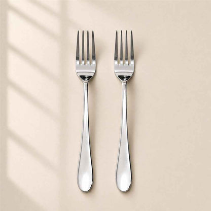Kishco Cutlery Windsor Stainless Steel Table Fork, Set of 2