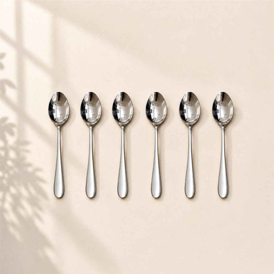Kishco Cutlery Windsor Stainless Steel Tea Spoon, Set of 6
