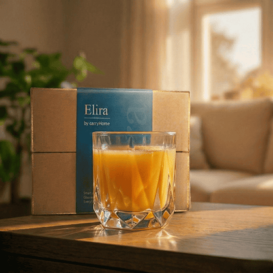 Elira Aura Premium glasses, Set of 6, 300ml