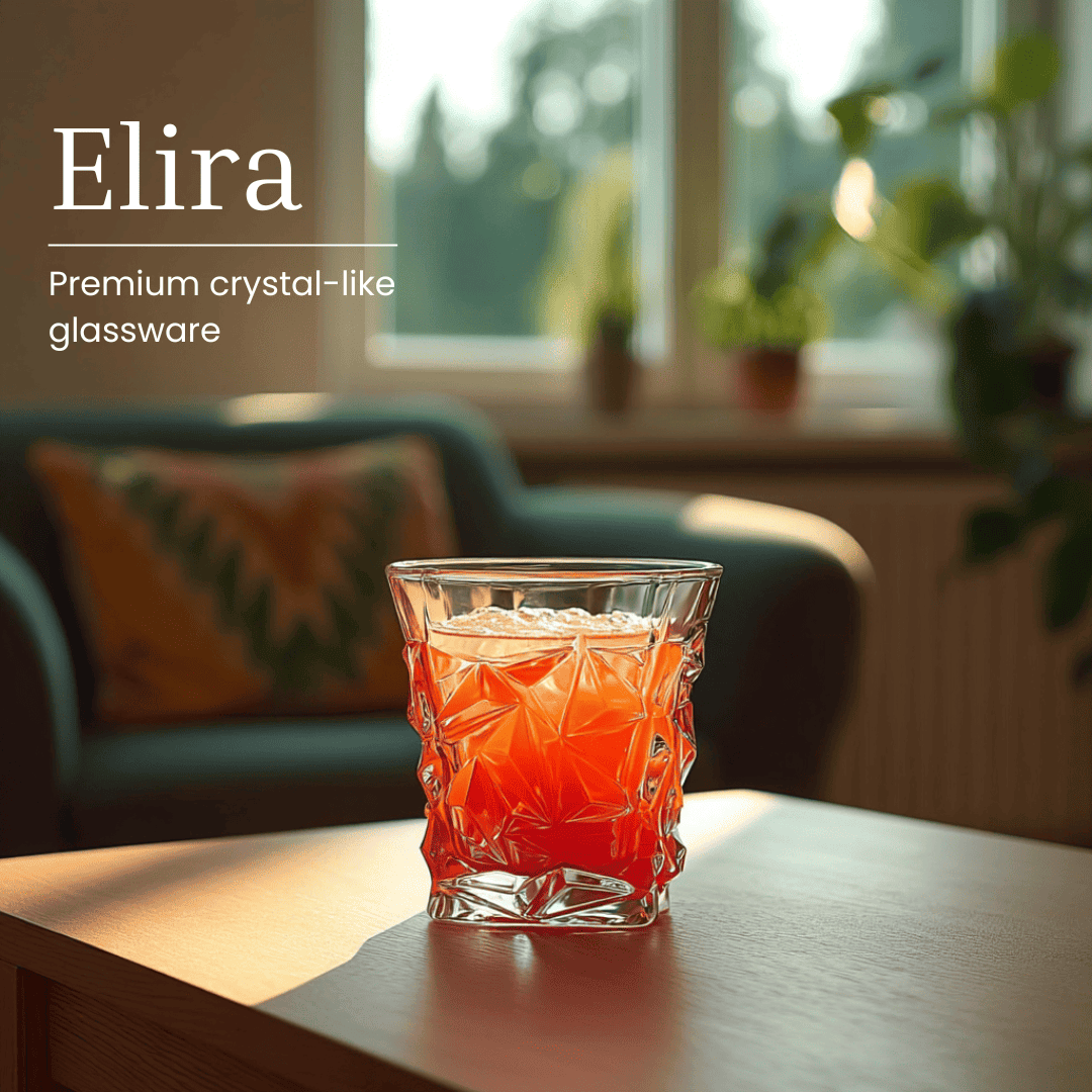 Elira Astra Premium glasses, Set of 6, 300ml