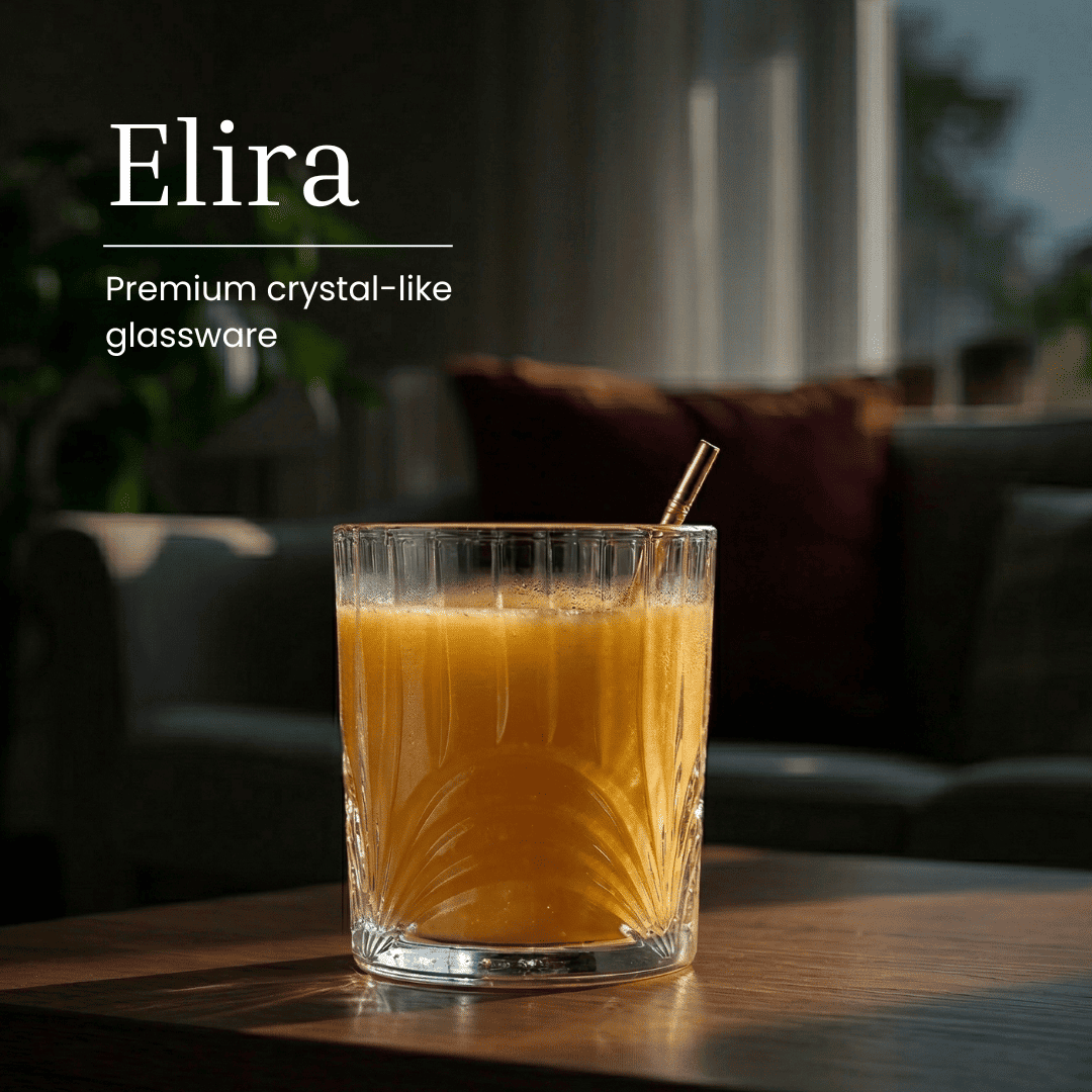 Elira Arc Premium glasses, Set of 6, 300ml